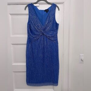 Connected Apparel lilac Sleeveless Midi Dress